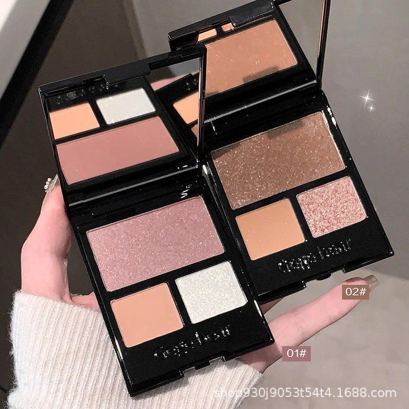 stop-fighting-your-eyeshadow-silky-no-crease-daily-makeup-contour-palette-geg-6mm56p4e-desc-1 Gegebear no-crease silky eyeshadow and contour palette open showing natural daily makeup shades, soft mattes, satin pearls, and sculpting tones on a marble vanity, ideal for beginners tired of caking and fallout